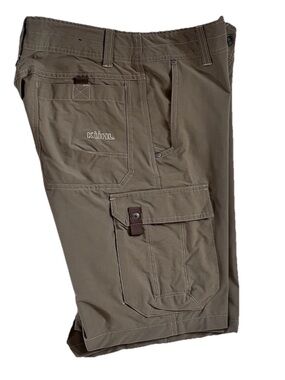 Kuhl Renegade Cargo Shorts 32 X 10” Olive Hiking Outdoor Stretch Lightweight